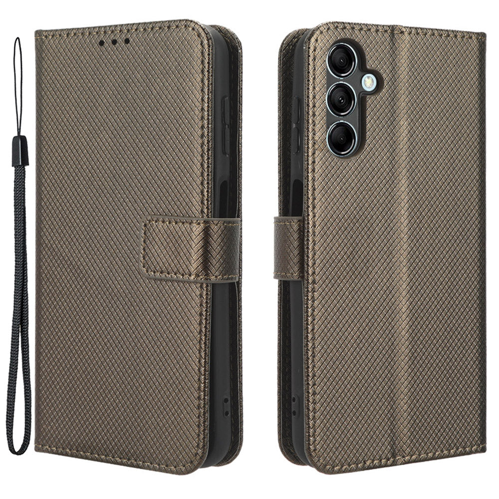 Diamond Texture Leather Case for Samsung Galaxy F34 5G M34 5G Wallet Stand Protective Phone Cover Diamond Texture Leather Case for Samsung Galaxy F34 5G M34 5G Wallet Stand Protective Phone Cover